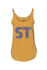 Overgrown Ladies Tank (Antique Gold)